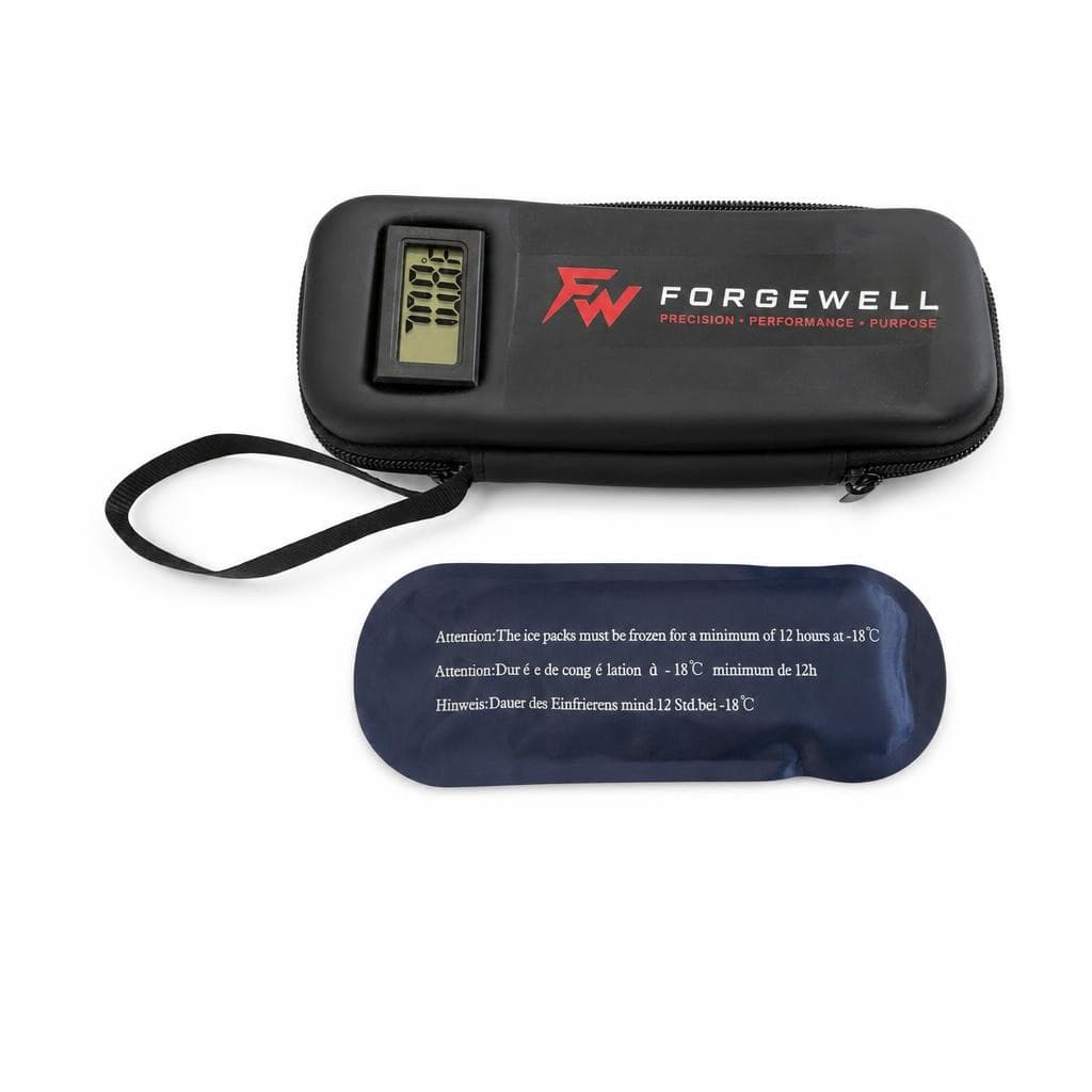 Insulated Travel Case with Digital Thermometer and Ice Pack